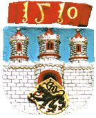 Stadtwappen am Freiberger Rathaus